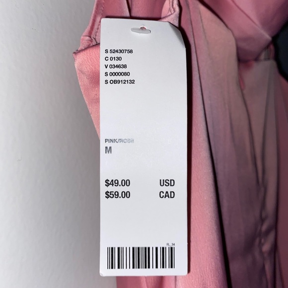Urban Outfitters Pink Satin Dress - Picture 3 of 4